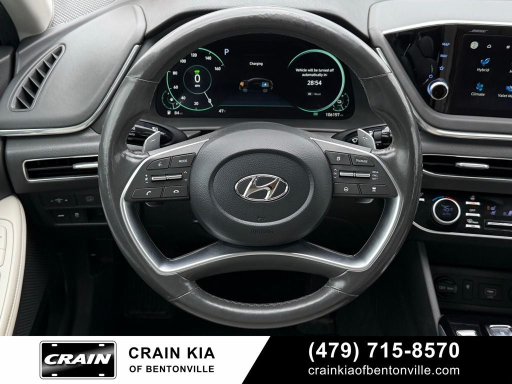 2022 Hyundai Sonata Hybrid Limited - CLEAN CARFAX / 51 HWY MPG / SOLAR PANEL ROOF