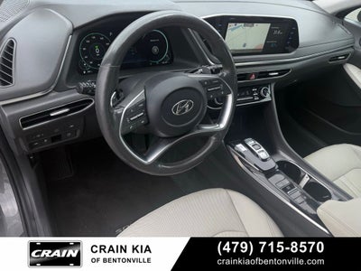 2022 Hyundai Sonata Hybrid Limited - CLEAN CARFAX / 51 HWY MPG / SOLAR PANEL ROOF