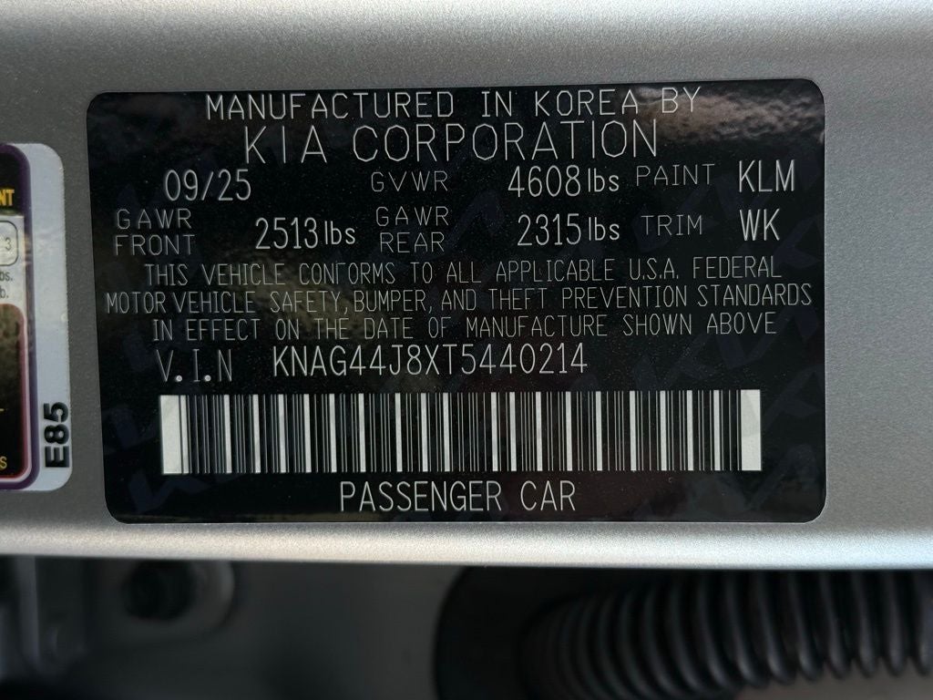 2026 Kia K5 GT