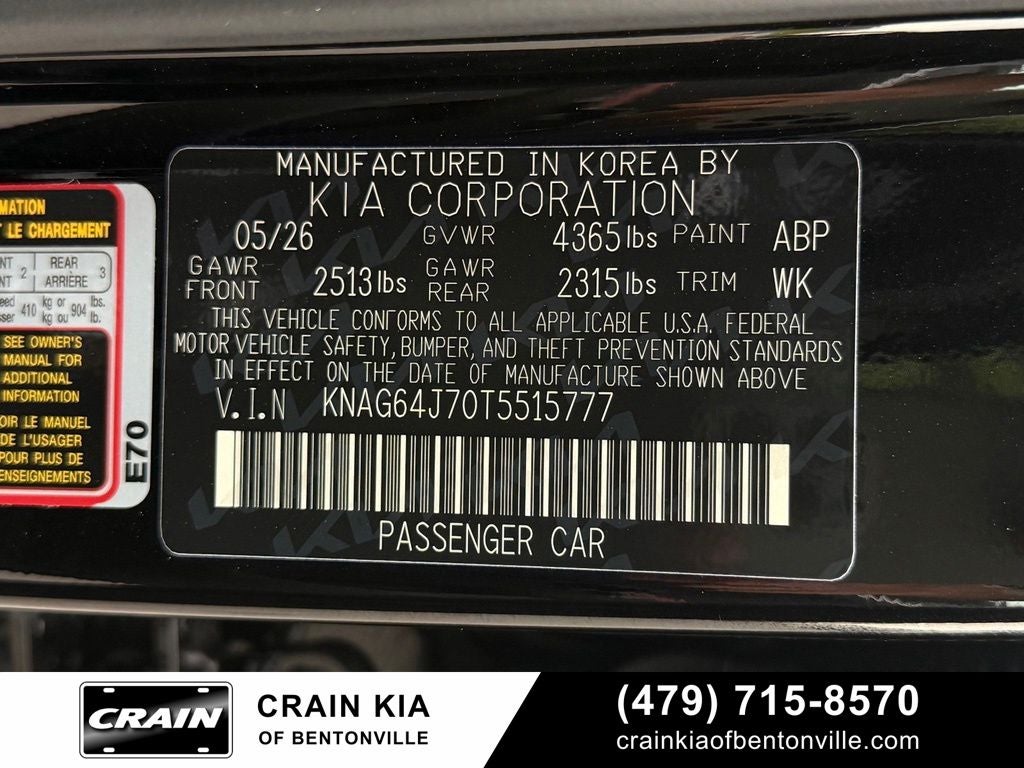 2026 Kia K5 GT-Line