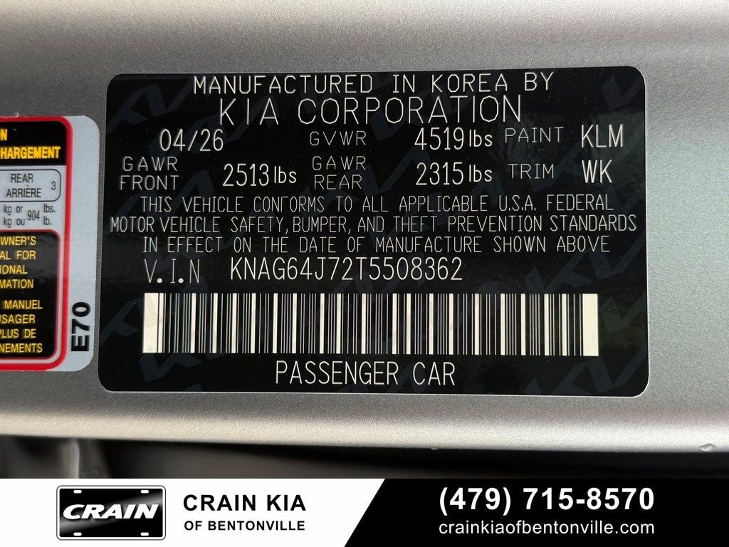 2026 Kia K5 GT-Line