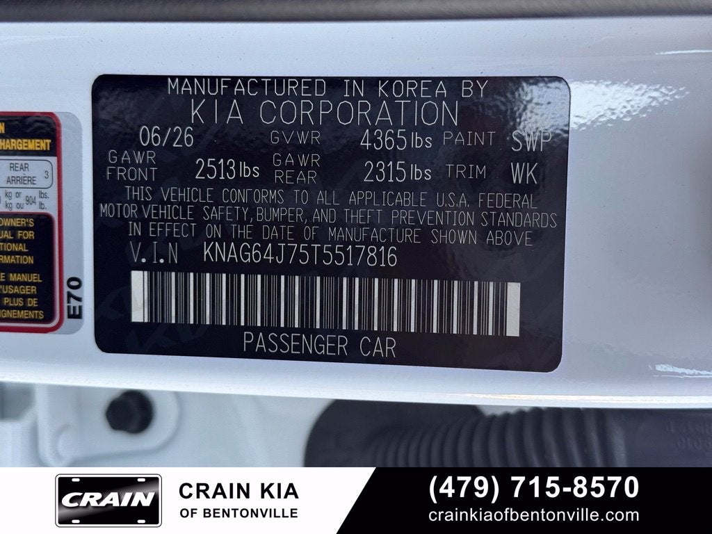 2026 Kia K5 GT-Line
