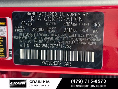 2026 Kia K5 GT-Line