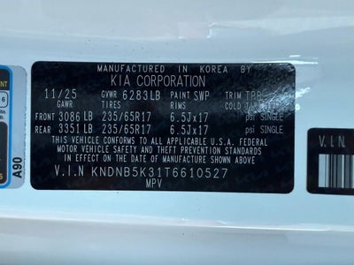 2026 Kia Carnival LXS