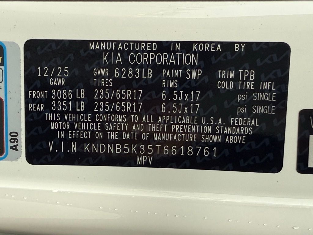 2026 Kia Carnival LXS