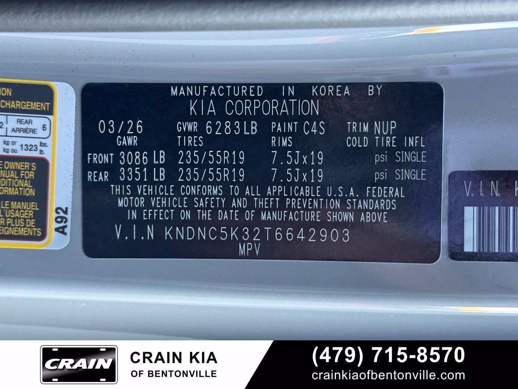 2026 Kia Carnival EX