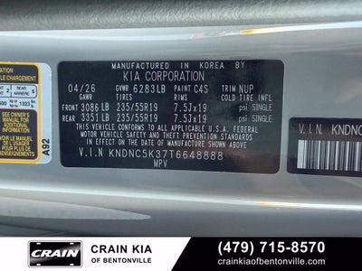 2026 Kia Carnival EX