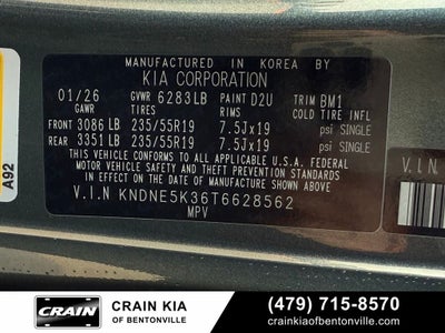 2026 Kia Carnival SX Prestige