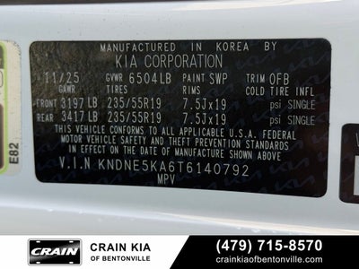 2026 Kia Carnival Hybrid SX Prestige