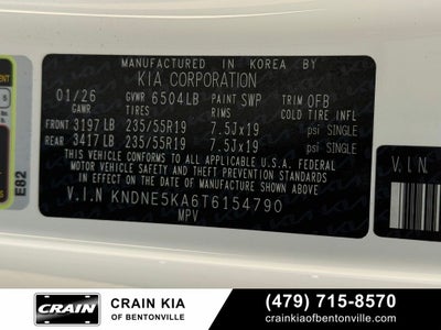 2026 Kia Carnival Hybrid SX Prestige