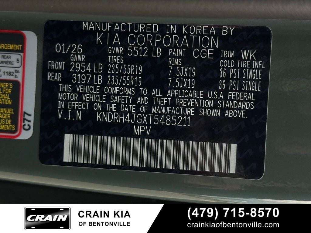 2026 Kia Sorento Hybrid EX