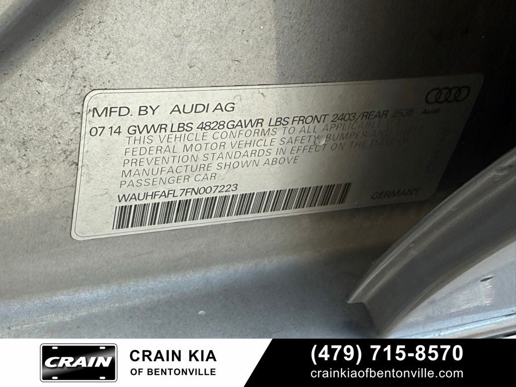 2015 Audi A4 2.0T Premium Plus quattro - AWD / SUNROOF / CLEAN CARFAX