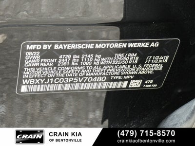 2023 BMW X2 xDrive28i - AWD / PANORAMIC SUNROOF / CLEAN CARFAX