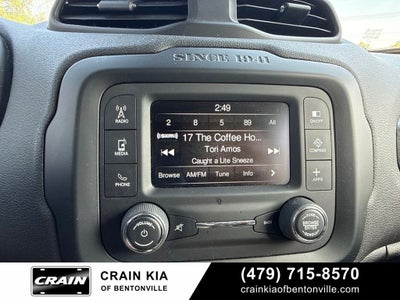 2017 Jeep Renegade Latitude - 4WD / CLEAN CARFAX / DUAL SUNROOF
