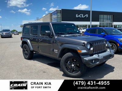 2019 Jeep Wrangler Unlimited Sport S CLEAN CARFAX / 4X4