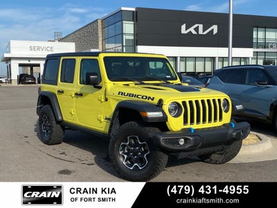 2023 Jeep Wrangler Rubicon 4xe 4X4 / CLEAN CARFAX / ONE OWNER