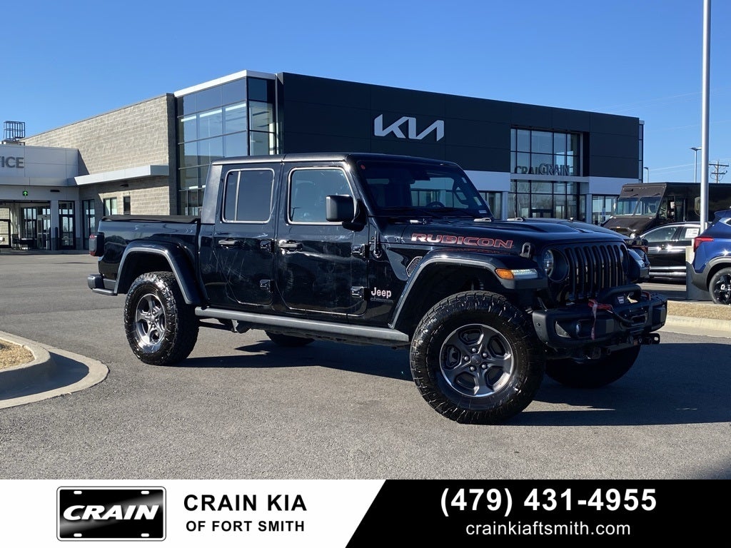 2020 Jeep Gladiator Rubicon CLEAN CARFAX / LEATHER / HARDTOP