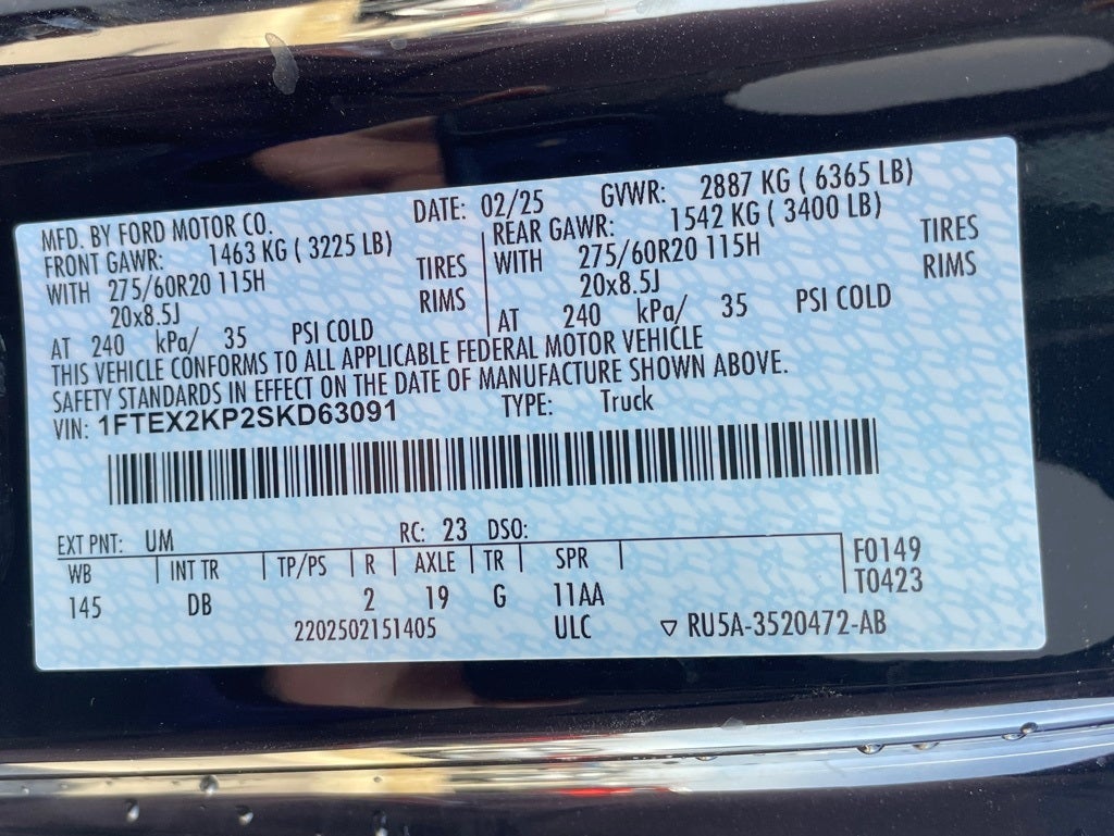 2025 Ford F-150 STX RWD / ONE OWNER / CLEAN CARFAX