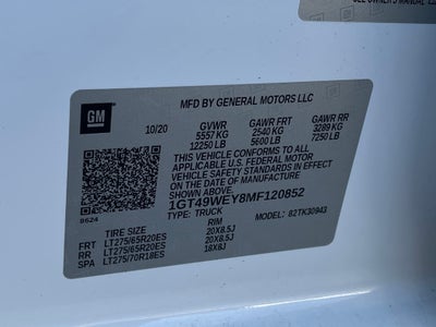 2021 GMC Sierra 3500HD Denali 4X4 / MOONROOF / ONE OWNER