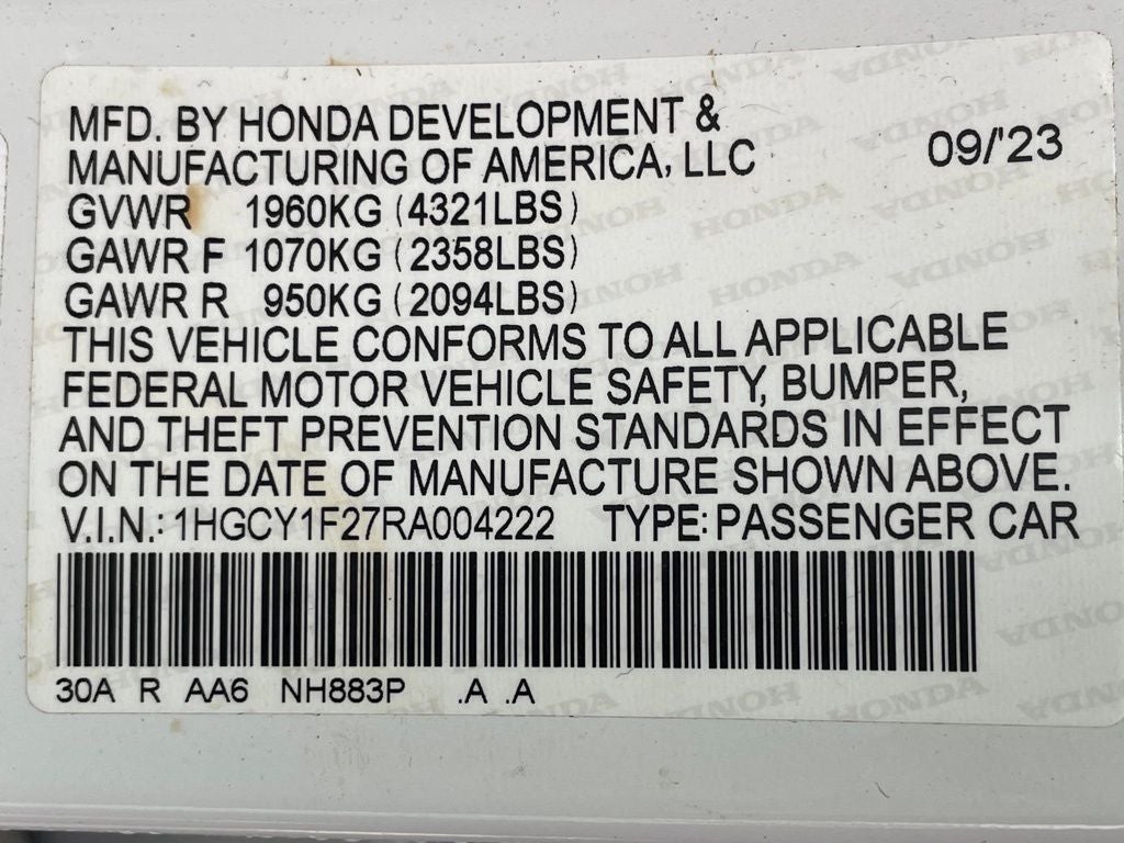 2024 Honda Accord LX