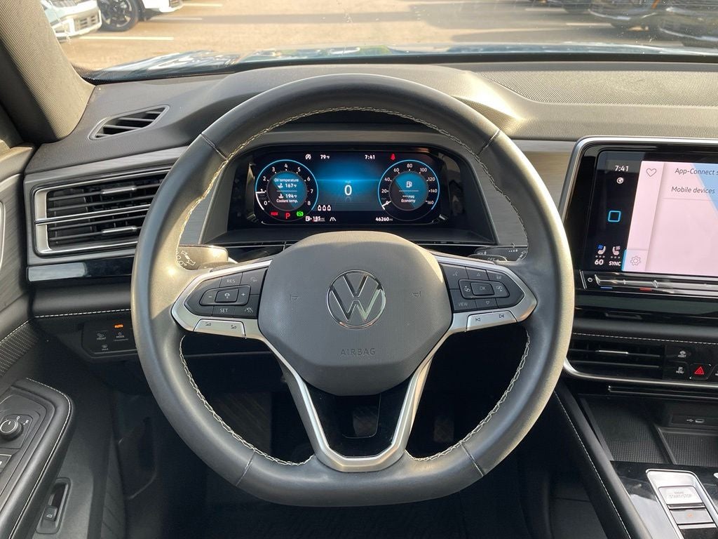 2024 Volkswagen Atlas Cross Sport 2.0T SE w/Technology AWD / ONE OWNER / LEATHER
