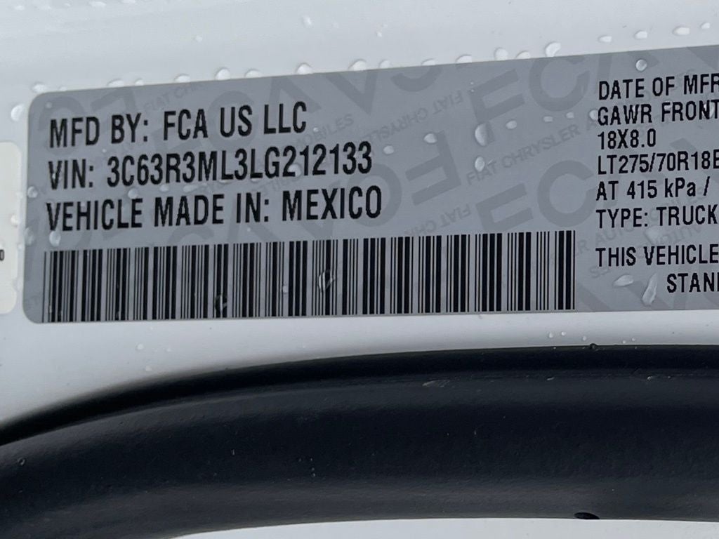 2020 RAM 3500 Laramie