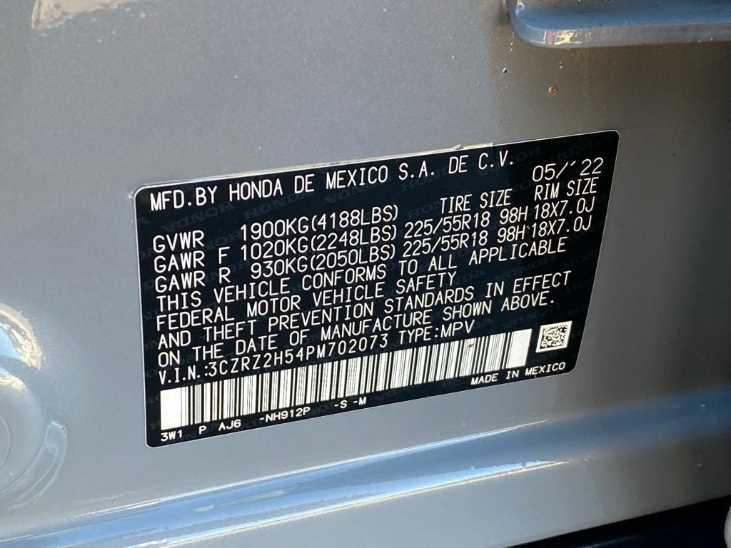 2023 Honda HR-V Sport ONE OWNER / HEATED SEATS