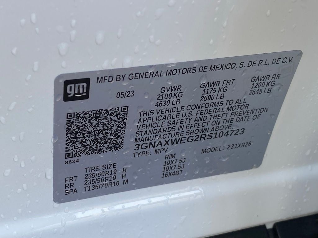 2024 Chevrolet Equinox RS SUNROOF / HEATED SEATS