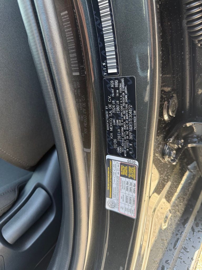 2026 Kia K4 LX