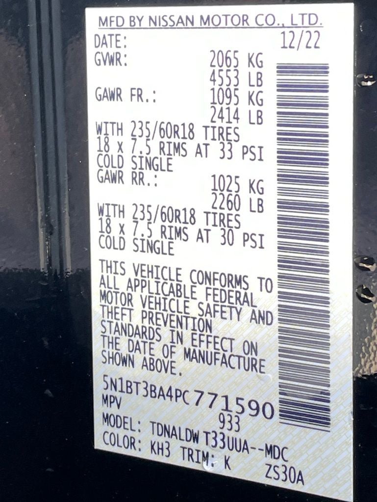 2023 Nissan Rogue SV