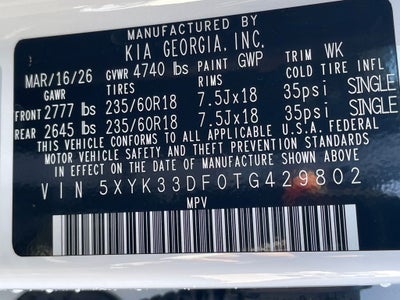 2026 Kia Sportage EX