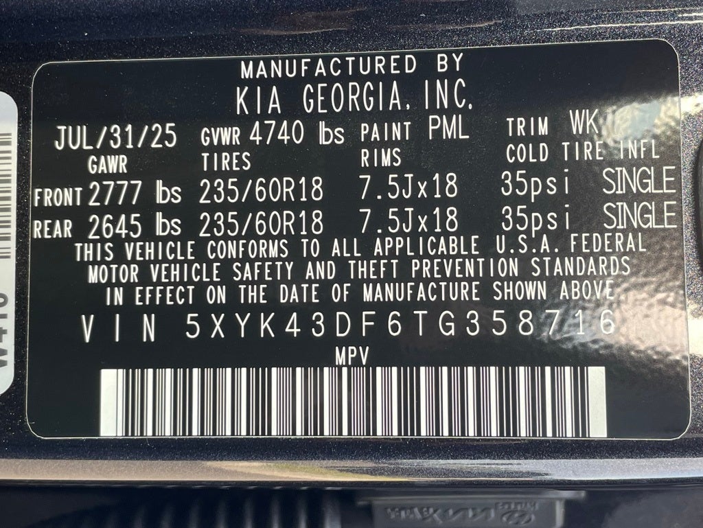 2026 Kia Sportage SX