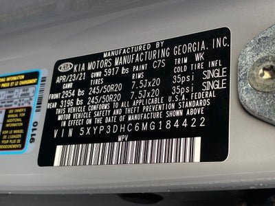 2021 Kia Telluride EX AWD / HEATED SEATS