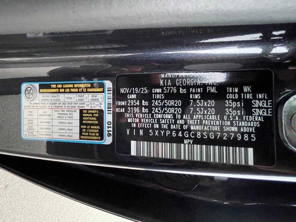 2025 Kia Telluride S