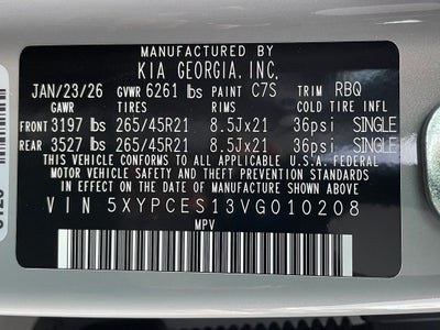 2027 Kia Telluride X-Line EX