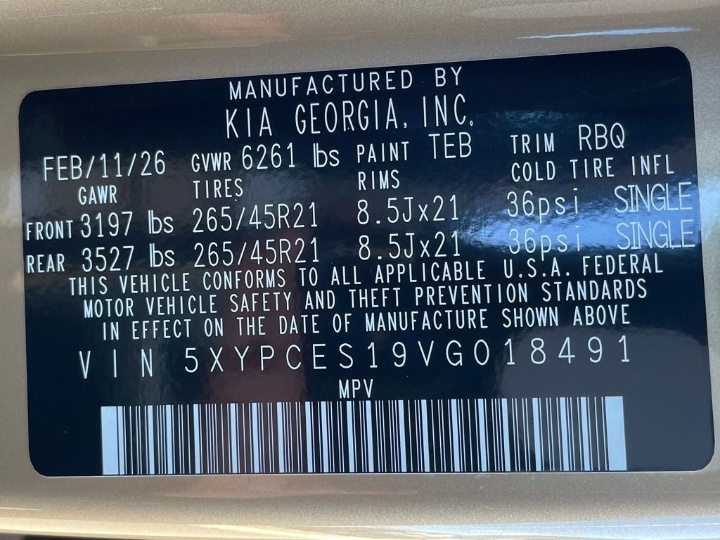 2027 Kia Telluride X-Line EX