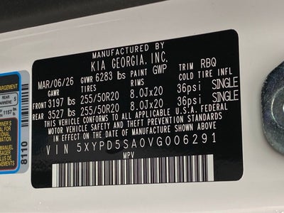 2027 Kia Telluride SX