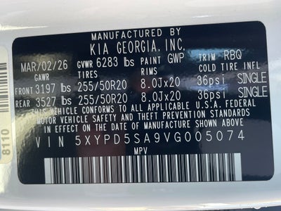 2027 Kia Telluride SX