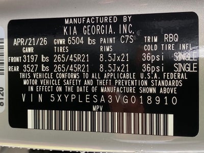 2027 Kia Telluride Hybrid X-Line SX Prestige CLEAN CARFAX / LOADED / AWD
