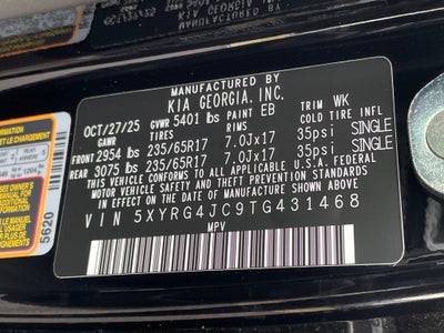 2026 Kia Sorento LX