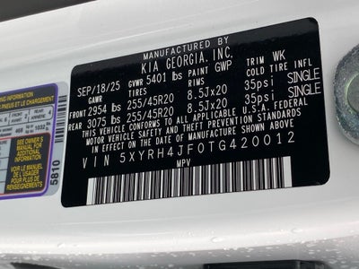 2026 Kia Sorento EX