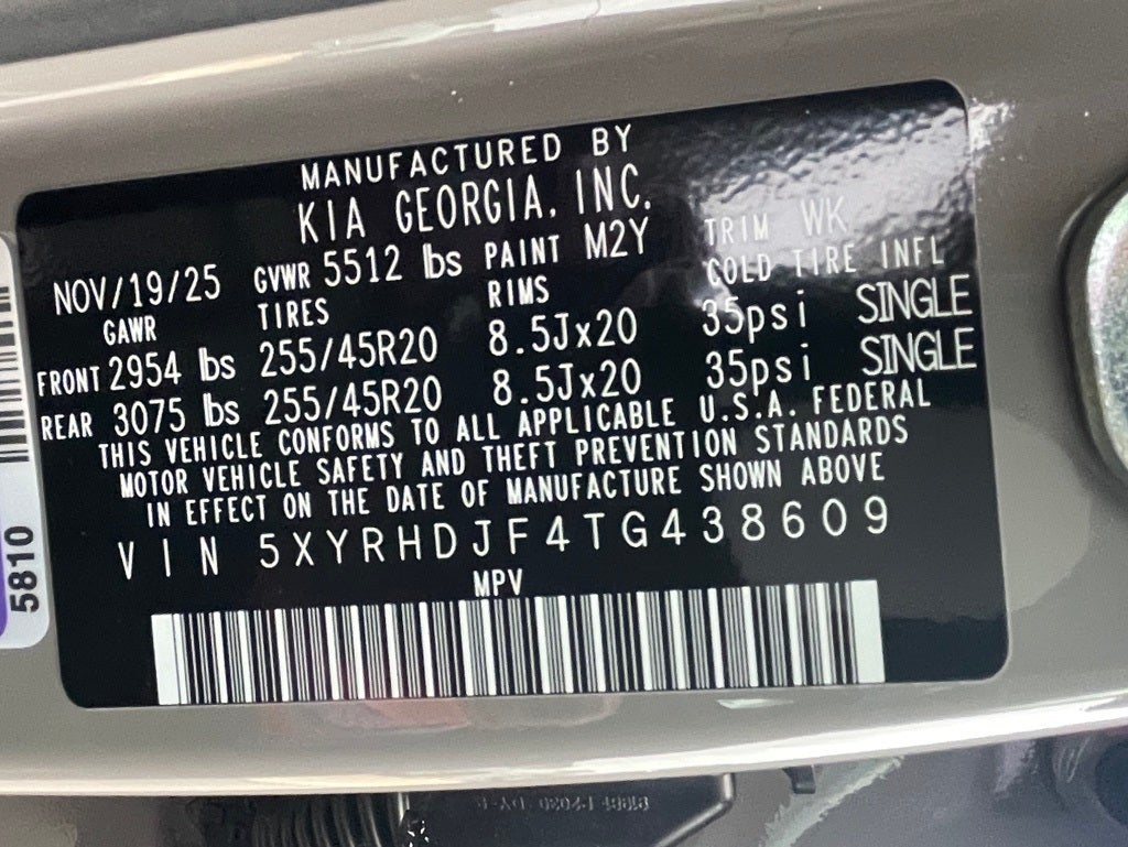 2026 Kia Sorento X-Line EX