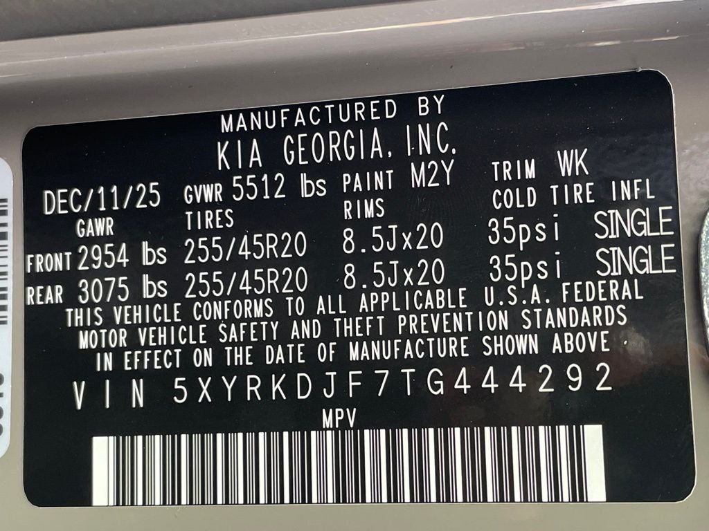 2026 Kia Sorento X-Line SX