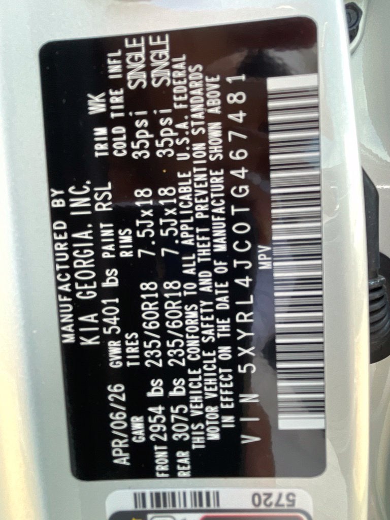 2026 Kia Sorento S