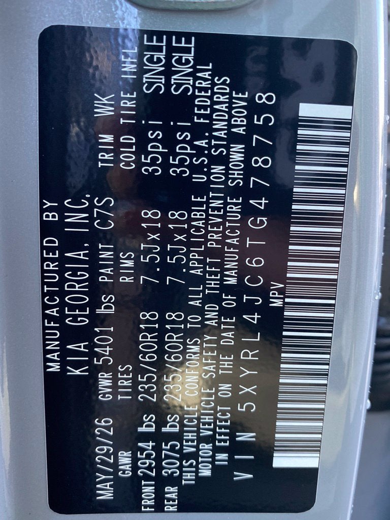 2026 Kia Sorento S