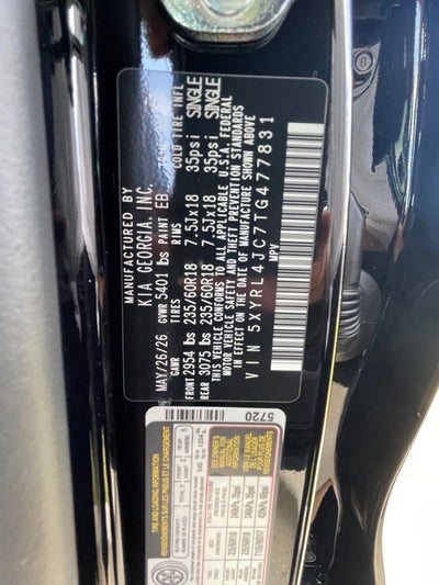 2026 Kia Sorento S