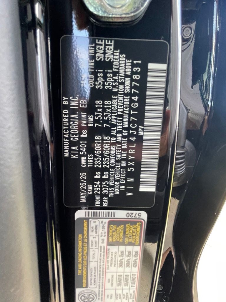 2026 Kia Sorento S