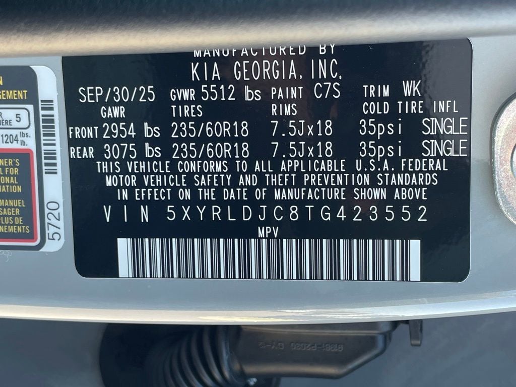 2026 Kia Sorento S