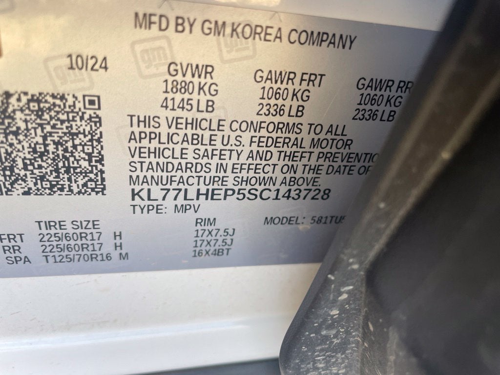 2025 Chevrolet Trax LT BLUETOOTH / BACK UP CAM