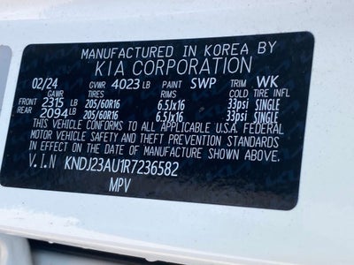 2024 Kia Soul LX ONE OWNER / LOW PAYMENTS